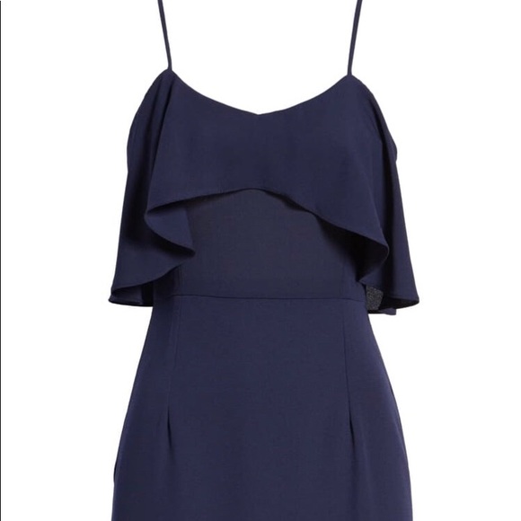 Beautiful navy blue dress from Nordstrom. - Picture 3 of 5